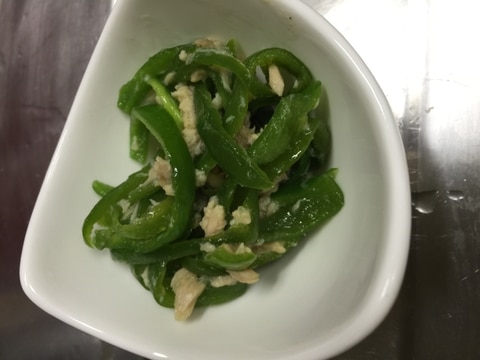 無限ピーマン(作り置きバージョン)